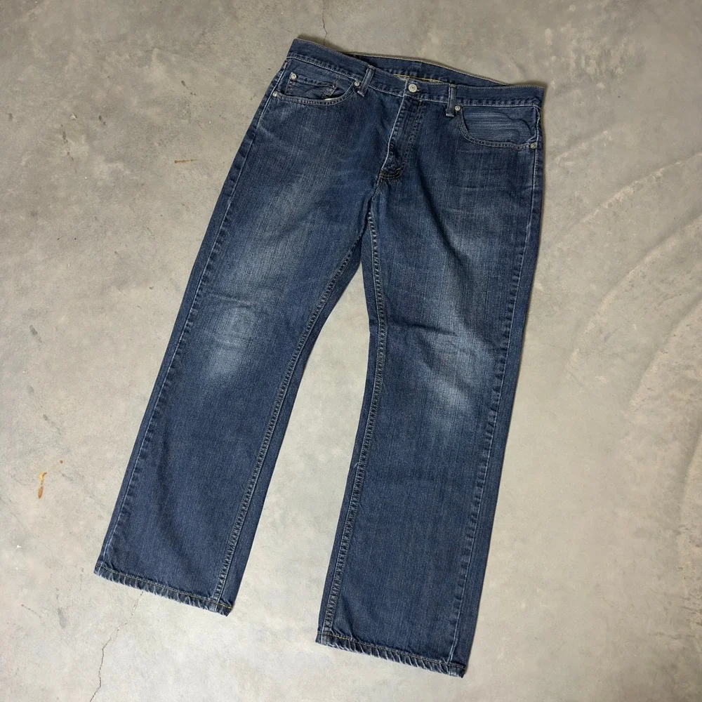 Levi's 559 Relaxed Straight Jeans Mens 36x30 Blue Baggy‎ Streetwear Heritage